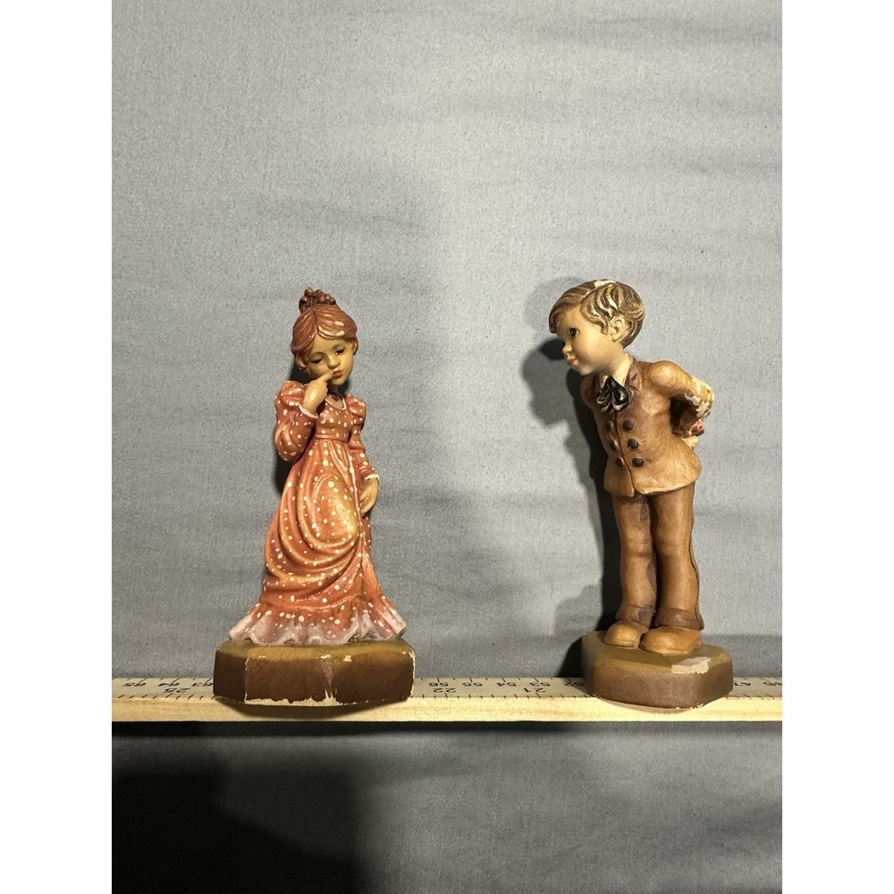 Anri Club Sarah Kay Young Man's Fancy & Romantic Notions Figurines -  Valentine
